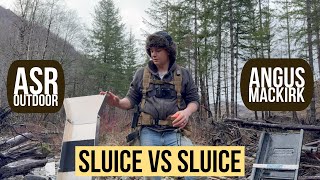 Sluice vs. Sluice - Angus MacKirk versus ASR Outdoor Gold Sluice Box