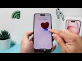 How to Send a Message with Love Heart Effect on iPhone