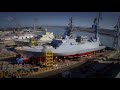 navantia san fernando time lapse construcción corbeta al jubail