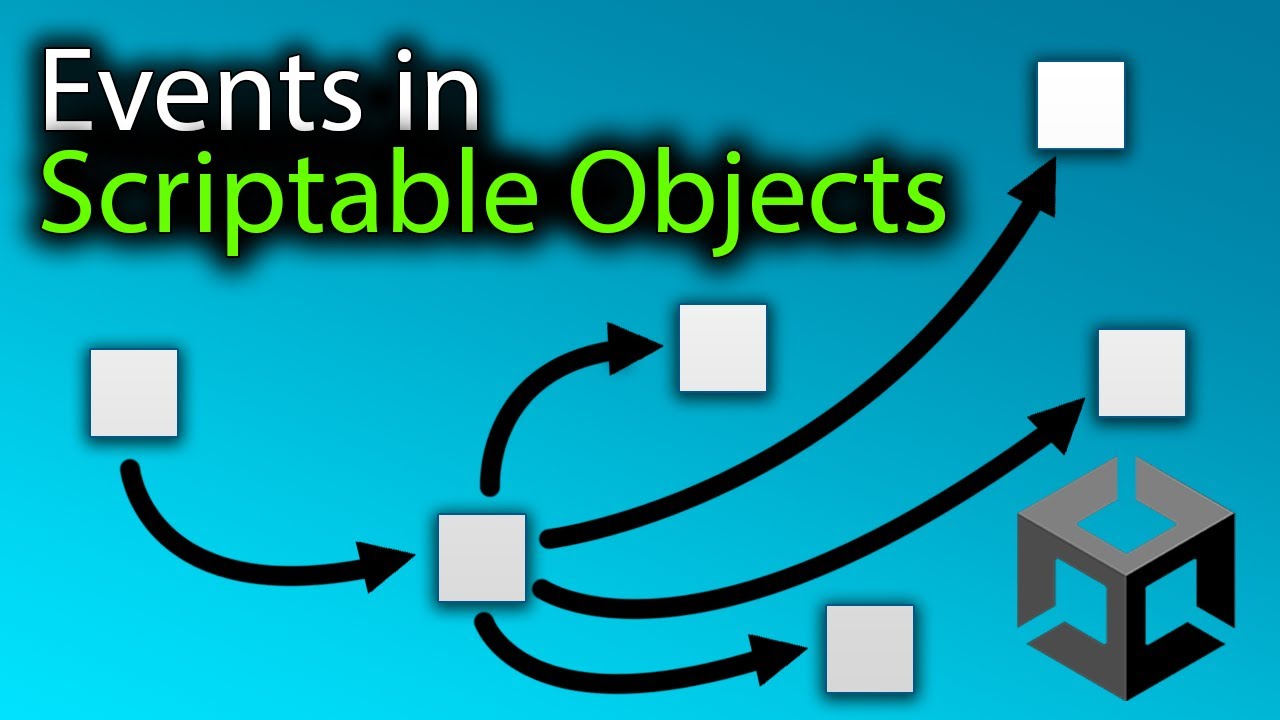 Events In Scriptable Objects Unity Youtube