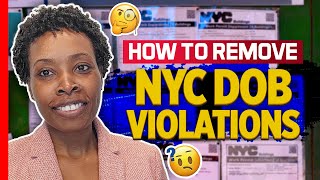 How To Remove A Nyc Dob Violation