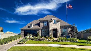 Touring a 4000 sq/ft home with Toll Brothers in the Manvel community in a Houston, TX Suburb