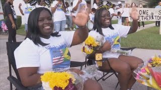 The Yulee Community is rallying behind twin sisters who received a nasty letter with racial slurs