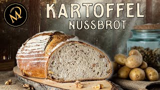 Hervorragendes Kartoffel-Nussbrot Rezept zum selber backen