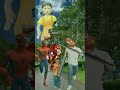 SIREN HEAD HULKBUSTER RUNNING RACE VS SPIDERMAN, CHAINSAWMAN ON THE WAY #shorts #viral #fypシ #yt