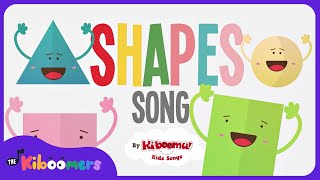 Shapes Song - THE KIBOOMERS Preschool Songs for Circle Time Learning