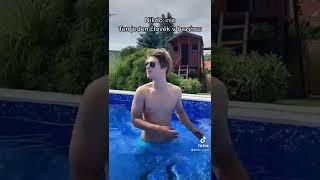 Ten jeden v bazénu🤣 #fyp #czech #shorts #youtubeshorts #vtip #sketch #pool