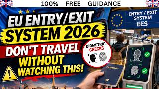 Traveling to Europe? New EU Entry/Exit Rules Explained
