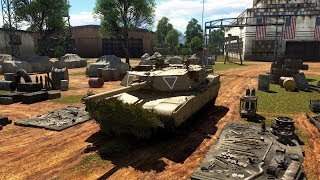 戰爭雷霆 War Thunder 1.77 M1 Abrams 14 Kill in arcade