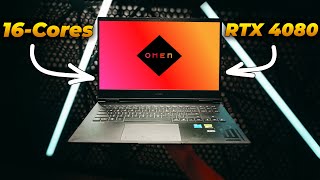SHOCKING! 😲 This LAPTOP is more POWERFUL than my TOWER PC! 👉 HP OMEN 16 i7 13700HX + RTX 4080
