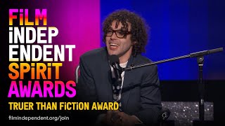 REID DAVENPORT wins  the TRUER THAN FICTION Award at the 2023 Film Independent Spirit Awards.