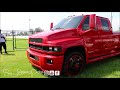 super big truck red forgis kodiak on forgiato wheels in hd