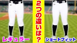 【練習着パンツ】レギュラーとショートフィットタイプの違いは？【野球】【SSK】