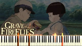 Grave of the Fireflies Main Theme - Michio Mamiya | Piano Tutorial