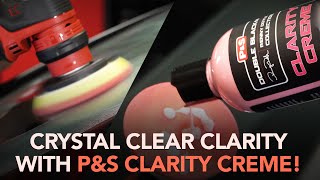 Get Crystal Clear Glass Clarity with P\u0026S Clarity Creme!