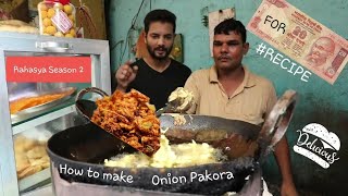 How to make #OnionPakora |Onion Fritters | Street food Recipes | My Kind of Productions