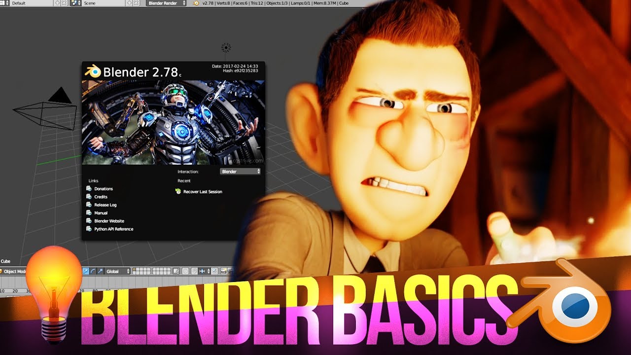 How To Use Blender - Beginner's Tutorial (2017) - YouTube