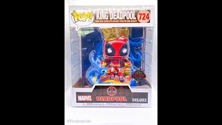 Funko Pop - Deadpool - King Deadpool on Throne - #724 #Shorts