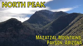 Mineral Creek Trail to North Peak - Mazatzal Mountains, Payson, Arizona Hike