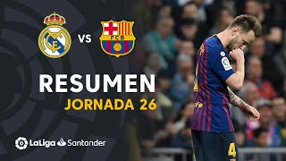 Resumen de Real Madrid vs FC Barcelona (0-1)