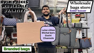 BRANDDED BAGS | WHOLESALE SHOP | BIGGEST WAREHOUSE OF BAGS AND SLINGS