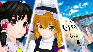 Touhou MMD Danmaku Team Battle – Episode 1 sub Indo