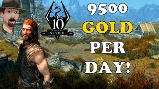 TOP 3 WAYS To Generate MASSIVE GOLD Every Day at Goldenhills Plantation- Skyrim