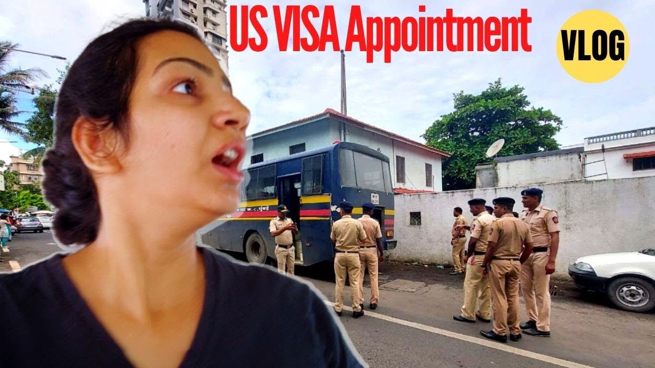 Wife Ko POLICE Leke Gaye | H1b Visa Stamping Dropbox Appointment ...