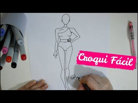 COMO DESENHAR UM CROQUI RÁPIDO E FÁCIL! #dicarápida - YouTube