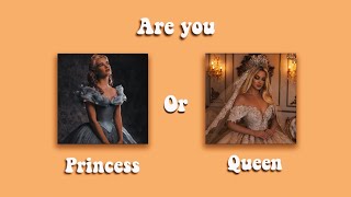 Are you Princess or Queen?! 👑🦋✨ |Aesthetic Quiz 2023