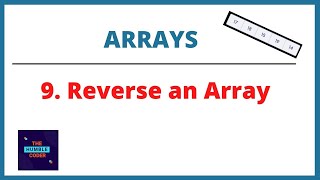Reverse an Array | Arrays | Learn Data Structure and Algorithms