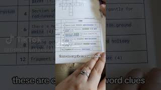 Cryptic crosswords for beginners - hidden word clues