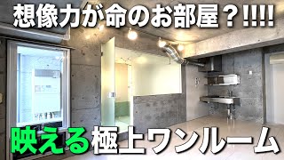 お部屋探検🧐【変わった間取り系物件】渋さ＋可愛さ＋ゴリゴリ＝映えるお部屋?!!開放的で想像力がうなる間取りが楽しいお部屋を内見しちゃたよ