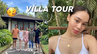 Birthday Trip to The Farm at San Benito + LAKAN VILLA TOUR 🏡🌸 | ThatsBella