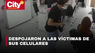 Violento asalto a mano armada en una peluquería de Antonio Nariño | CityTv