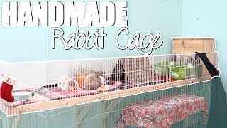 New Handmade Rabbit Cage Tour