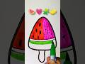 🍉💗🧩🧽 satisfying creativity #art #drawing #painting #shorts #trending #youtubeshorts