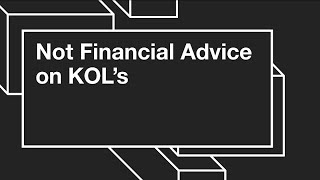 Not Financial Advice on KOL’s in #crypto #currency #memes #money #crypto #kol #AI #gamefi #rwa