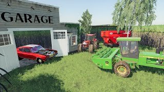 Finding our stolen tractors in abandoned barn | Back in my day 14 | Farming Simulator 19