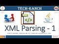 How to implement reading XML using DOM & SAX API in Java ? | Java Coding Exercise | @TechRanch