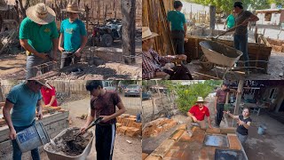 CONSTRUYENDO EL HORNO DE LA PATRONA