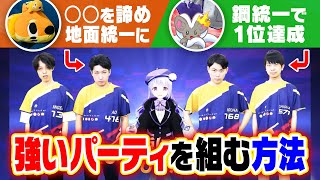 【パーティ構築論】最終1位プレイヤーが『タイプ統一』に挑戦してまた1位達成……強者の思考の全てを解説してもらいました。【シグマコラボ】