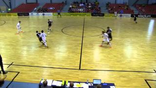 JB Gentofte-Hamburg Panthers 2-7 (1-2) Goal Highlights UEFA Futsal Cup Tampere Finland 29.8.2013