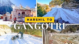 ❄️❄️ -23 Thrilling Winter Bike Ride Harsil to Gangotri | Harsil Valley | Gangotri Temple | Part 8