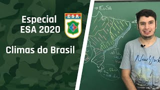 Especial ESA 2020 - Climas do Brasil