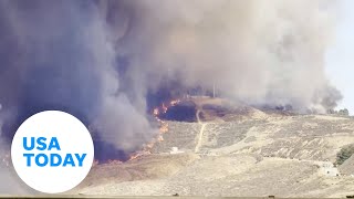 Southern Californians under warning as Hughes Fire spreads | USA TODAY