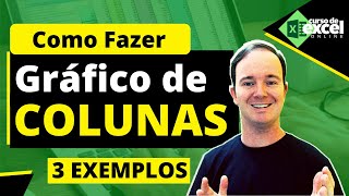 Como Fazer Gráfico de Coluna no Excel em 3 Exemplos