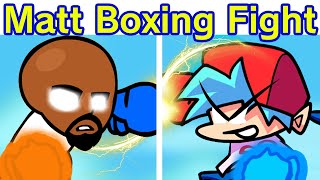 Friday Night Funkin' - Matt VS Boyfriend Boxing Fight (Friday Night Funkin Animation, but its a Mod)