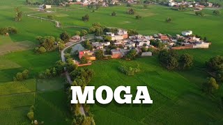 MOGA village Drone View | Most Beautiful view of Village in Pakistan | Usman Ghani Skt