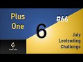 Plus One | Day 6 | Addition Optimization [ July LeetCoding Challenge ] [ Leetcode #66 ] [ 2020 ]